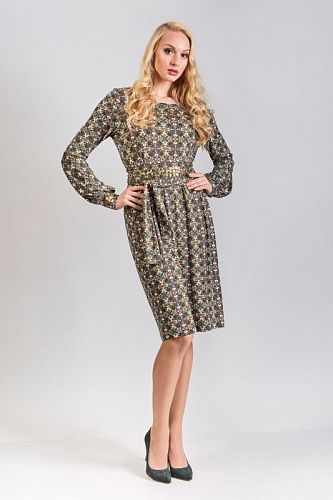 платье topdesign b8 070 от интернет магазина Прибалтийский трикотаж