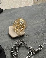 кольцо pj murano lalik. igra s angelami gold от интернет магазина Прибалтийский трикотаж