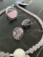 кольцо pj murano relax pesok ploskoe light pink от интернет магазина Прибалтийский трикотаж