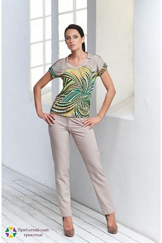блузка vito fashion 2852 от интернет магазина Прибалтийский трикотаж