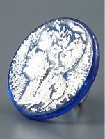 кольцо pj murano lalik koroleva blue от интернет магазина Прибалтийский трикотаж
